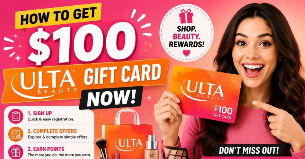 $100 Ulta Gift Card
